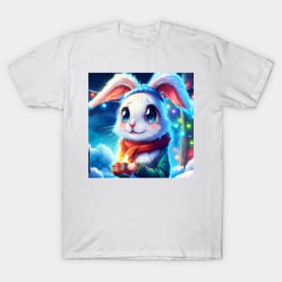 Cute Rabbit Drawing T-Shirt